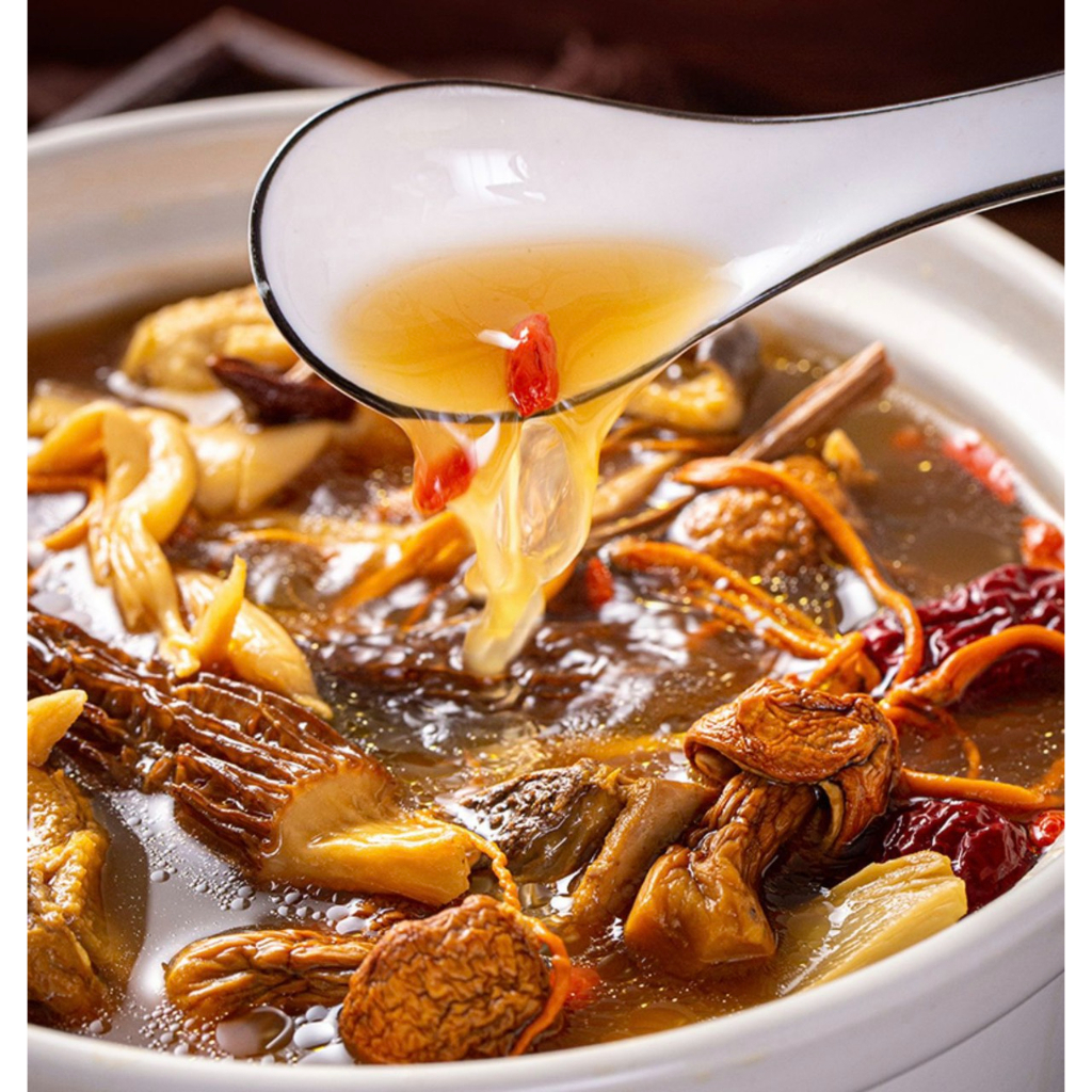 100gr Nấm khô 7 màu nấu canh hầm canh sườn non canh gà thơm ngon bổ dưỡng