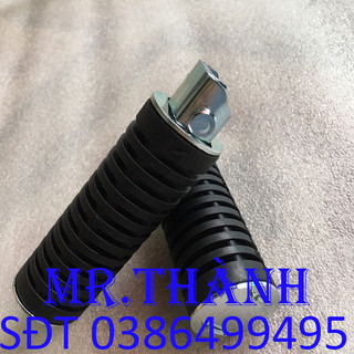 Bộ gác chân xếp sau xe honda win 100 hàng cao cấp