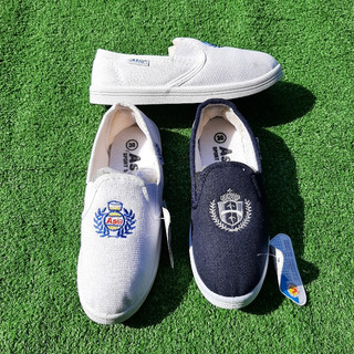 (SIZE CHO BÉ TRAI BÉ GÁI 30-39) GIÀY VẢI SLIP ON BÔNG LÚA ASIA MÃ W07