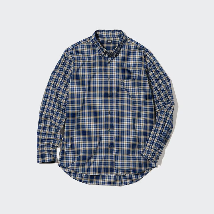 Áo Sơ Mi Extra Fine Cotton Dài Tay Uniqlo Tag nhật