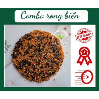 Combo 10 cơm cháy gạo lứt rong biển muối mè