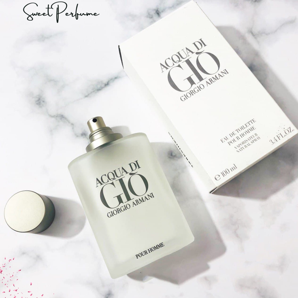 Nước hoa nam chiết 10ml AQuaDi Giò Trắng EDP