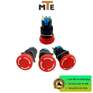 Nút nhấn dừng khẩn cấp Phi 16 250V 3A AB6