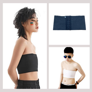 Áo bó ngực tomboy, nịt ngực tomboy thun gen 15cm không viền