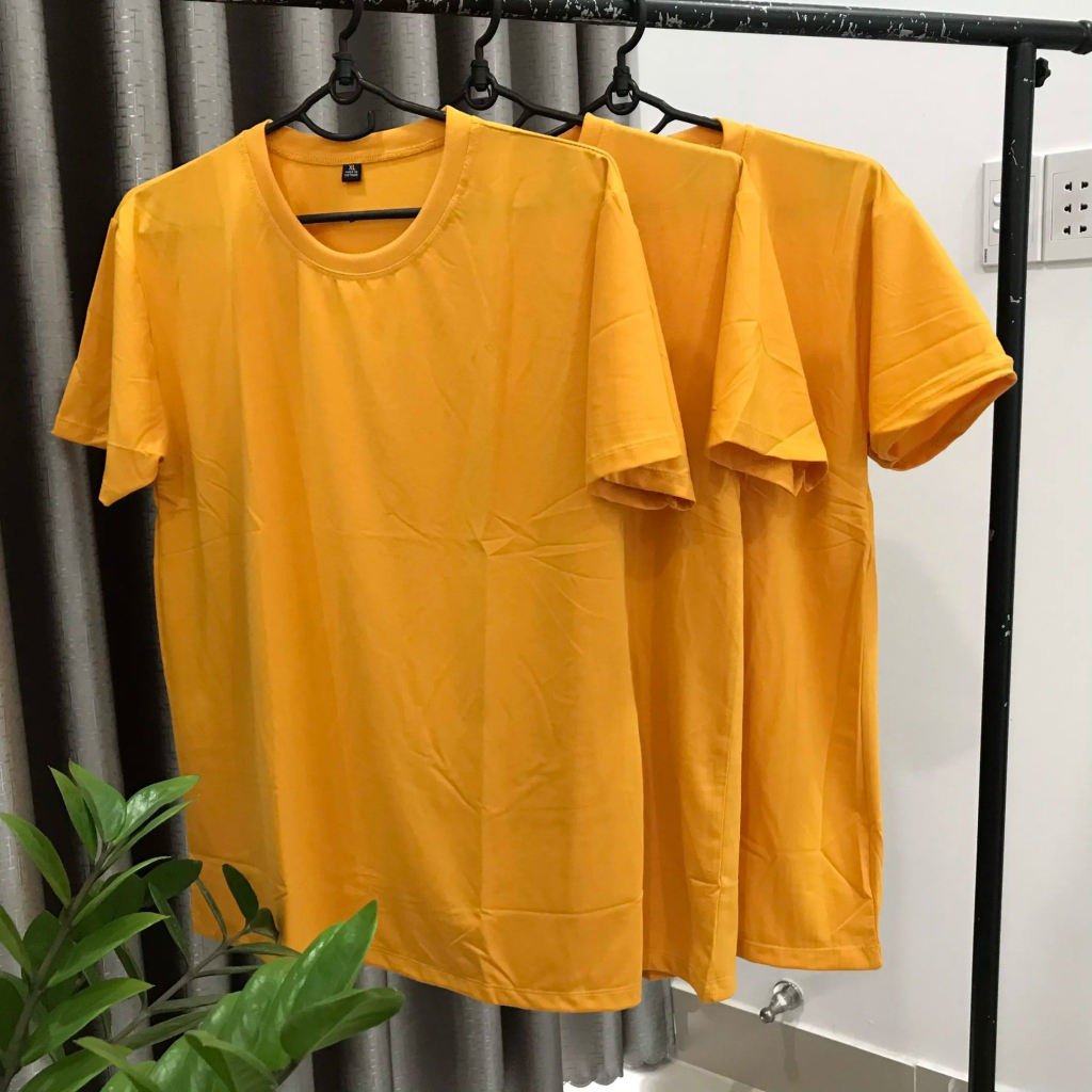 Áo Thun Trơn Nam Nữ cổ tròn , ngắn tay, 100% cotton rất thoải mái , thoáng mát khi mặc