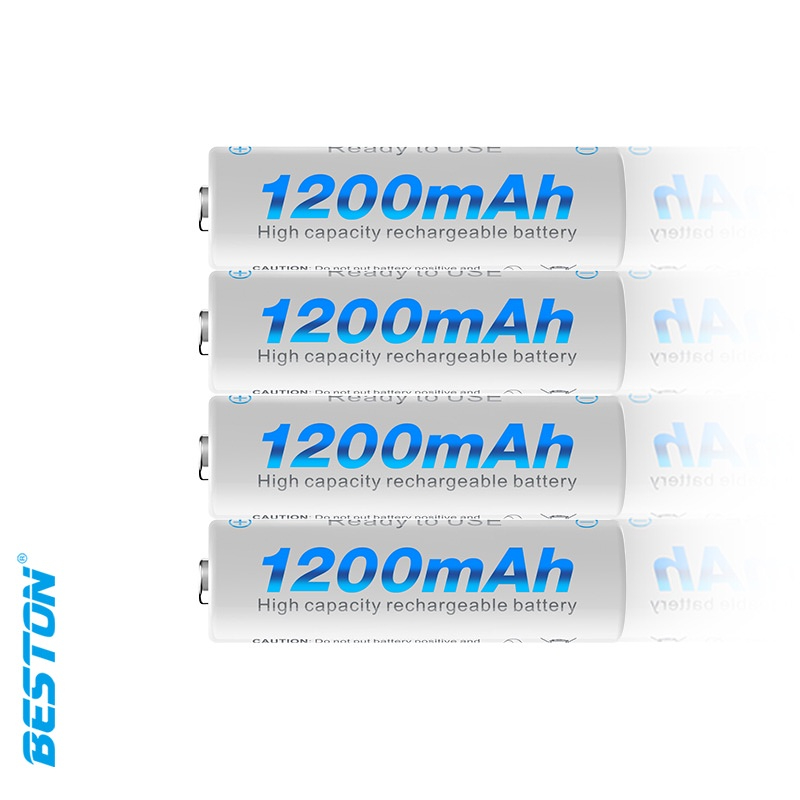 Bộ 4 pin sạc AA 1200mAh 2A