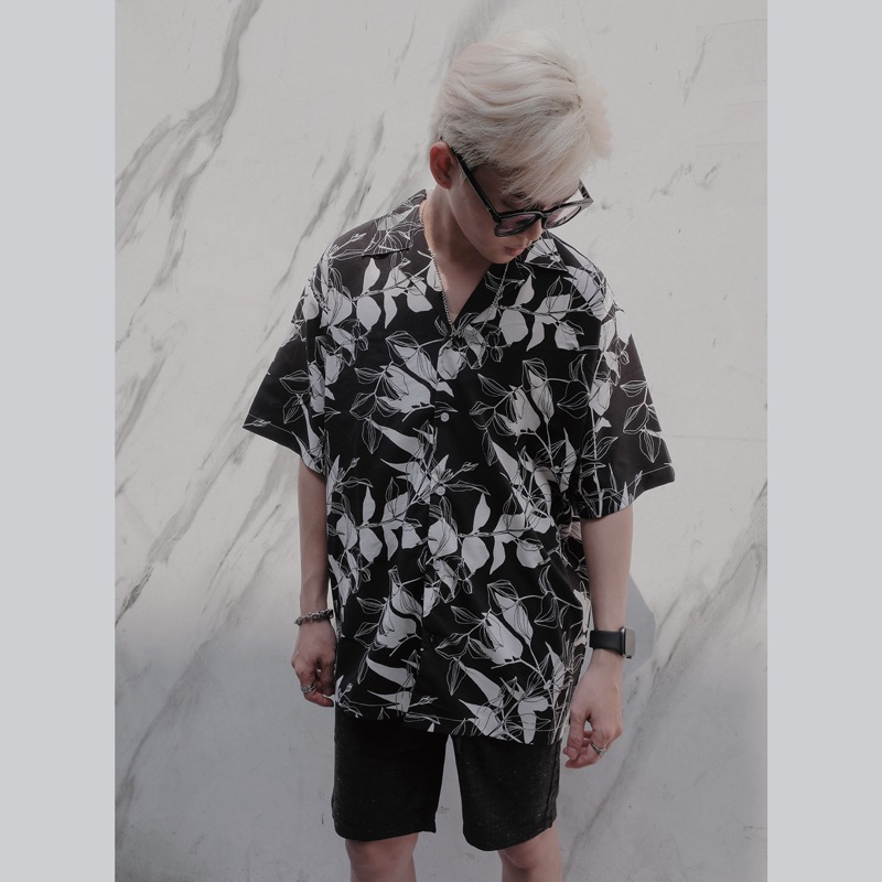 Cuban shirt - sơ mi ngắn tay basic vải linen mát xịn
