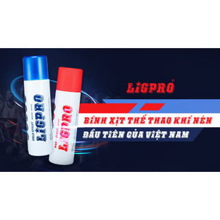 Bình xịt giảm đau chơi thể thao ligpro nóng/lạnh