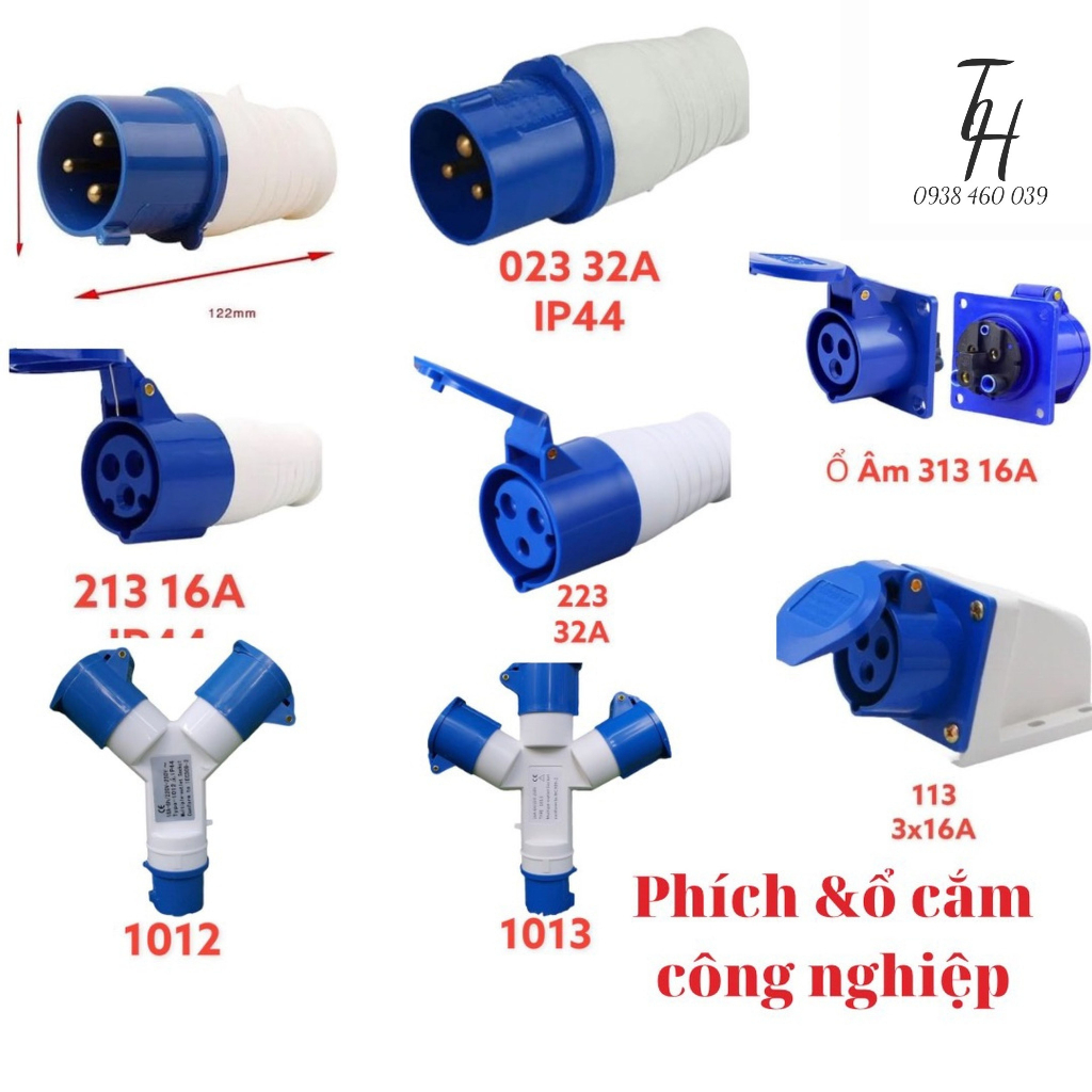 Phích Cắm Và Ổ Cắm Công Nghiệp 16A,32A