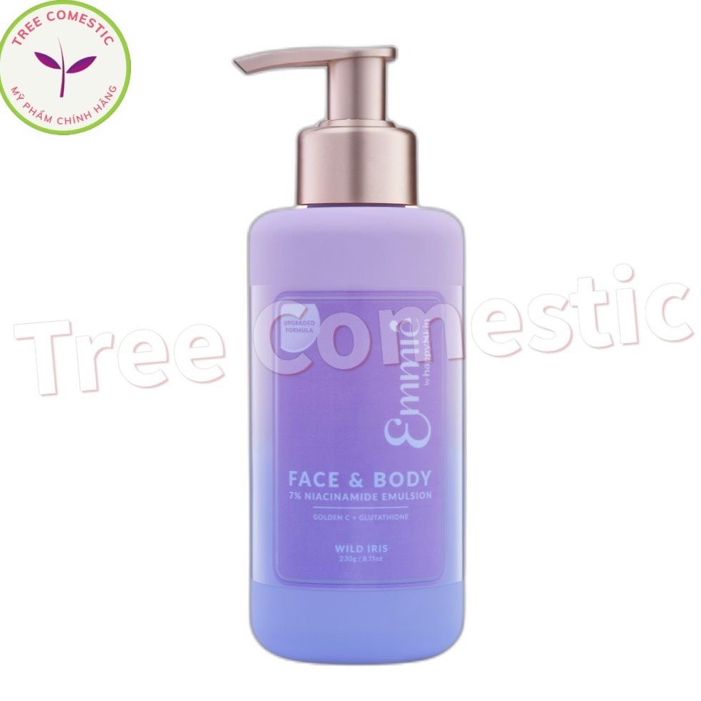 Kem Dưỡng Trắng Da Mặt Và Cơ Thể Face & Body 5% Niacinamide Emulsion 250ml