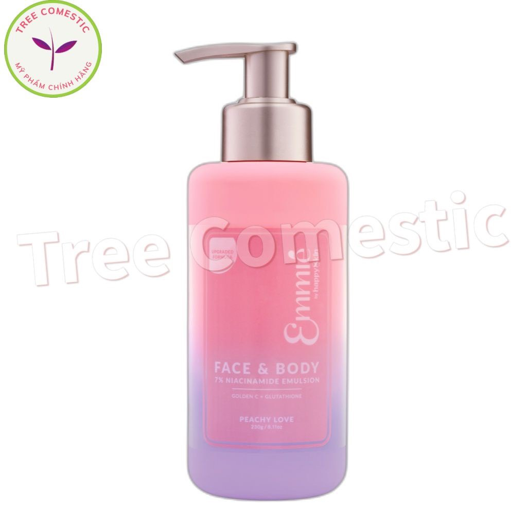 Kem Dưỡng Trắng Da Mặt Và Cơ Thể Face & Body 5% Niacinamide Emulsion 250ml