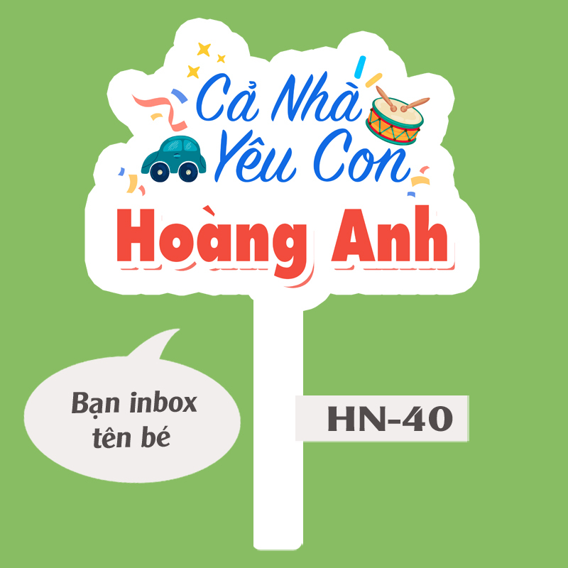 Hastag cầm tay sinh nhật, bảng cầm tay sinh nhật, hashtag sinh nhật bé trai bé gái người lớn
