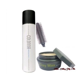 Combo gôm COLONNA VÀ SÁP CLAY WAX tặng kèm lược tạo kiểu