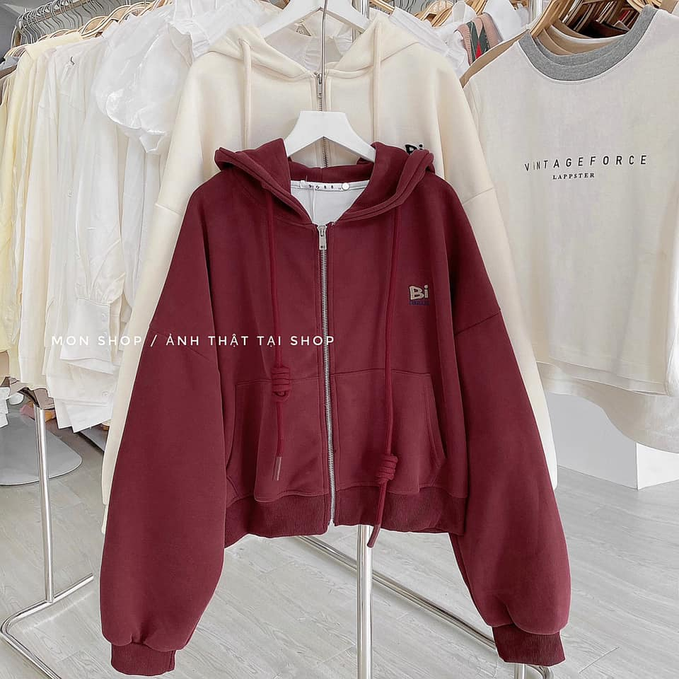 Áo khoác crop thêu Bi dream 668295