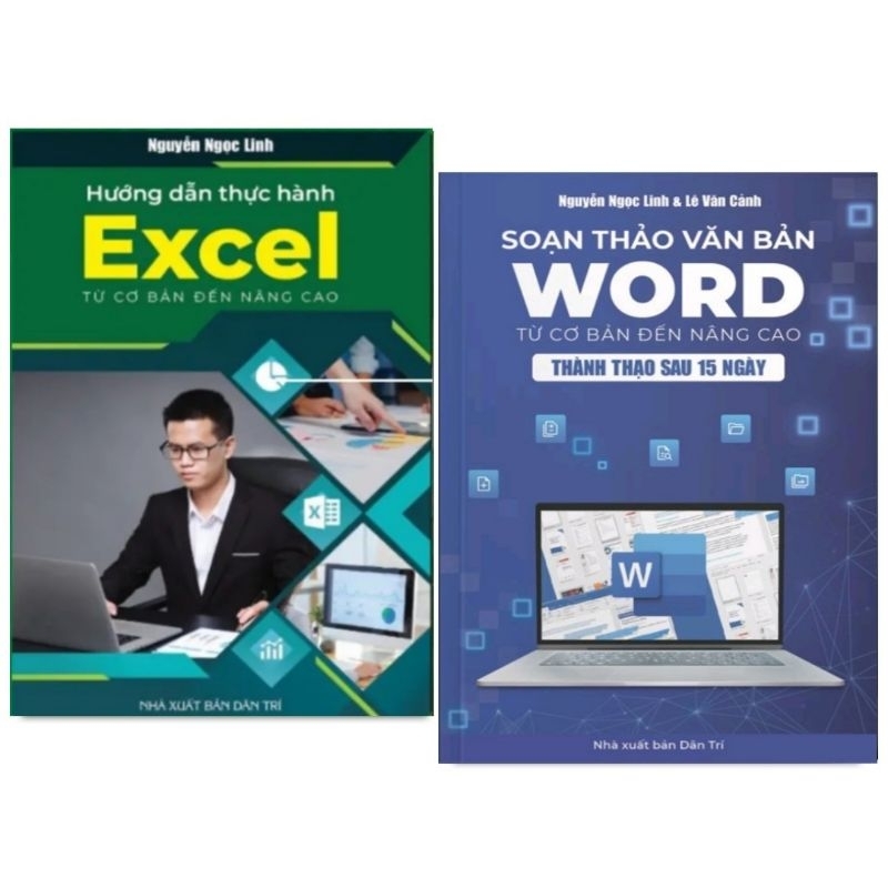 Combo 2 Cuốn Hướng Dẫn Thực Hành Excel Từ Cơ Bản Đến Nâng Cao và Soạn Thảo Văn Bản Word Từ Cơ Bản Đến Nâng Cao