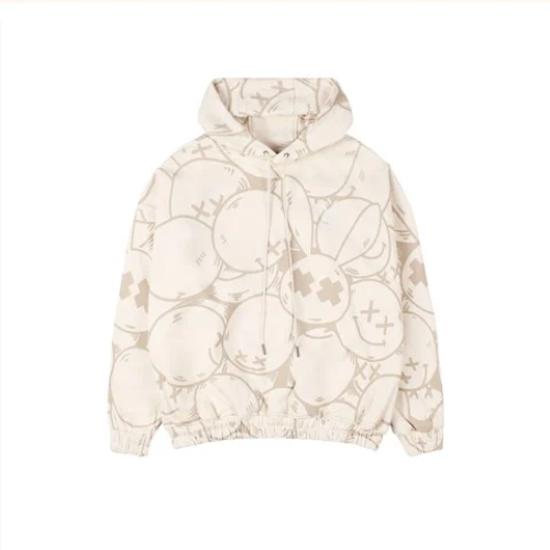 Áo Khoác Nỉ Bad Rabbit Cream Smiley Rabbit Hoodie -  Local Brand Chính Hãng