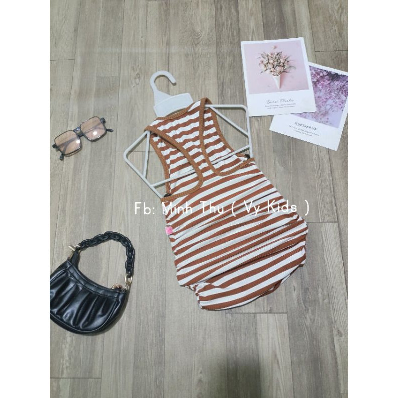 Đầm Body Sọc Sang Chảnh Cho Bé