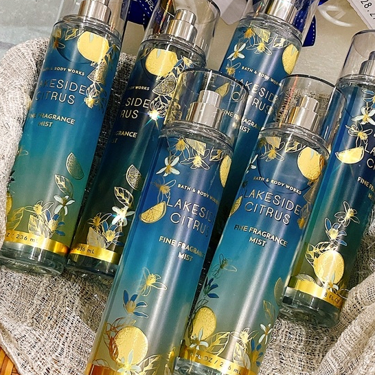 Xịt Thơm Toàn Thân LAKESIDE CITRUS Body Mist +jɥȽÿ08+