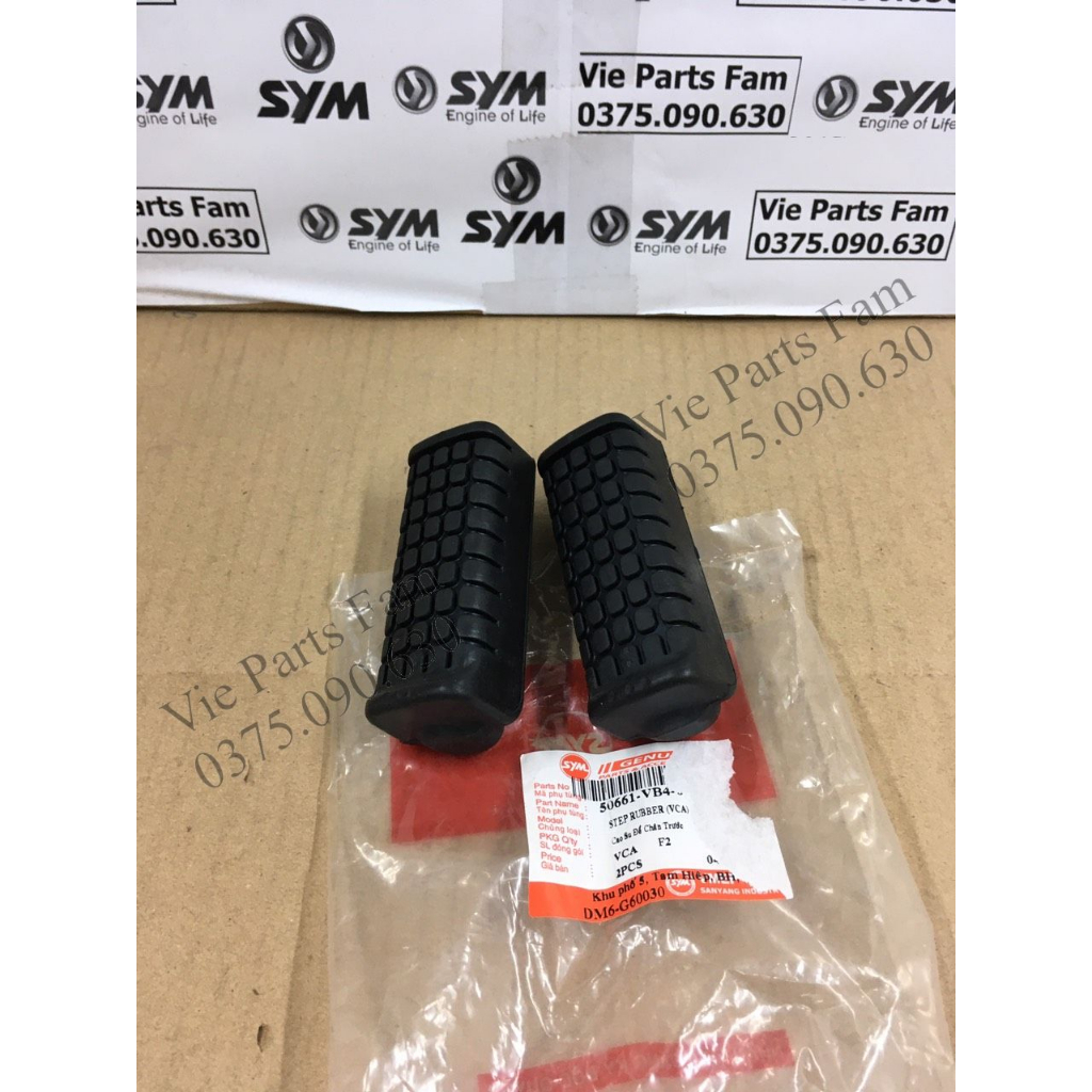 CẶP CAO SU CHÂN TRƯỚC ELEGANT SYM DIN MỚI 100%