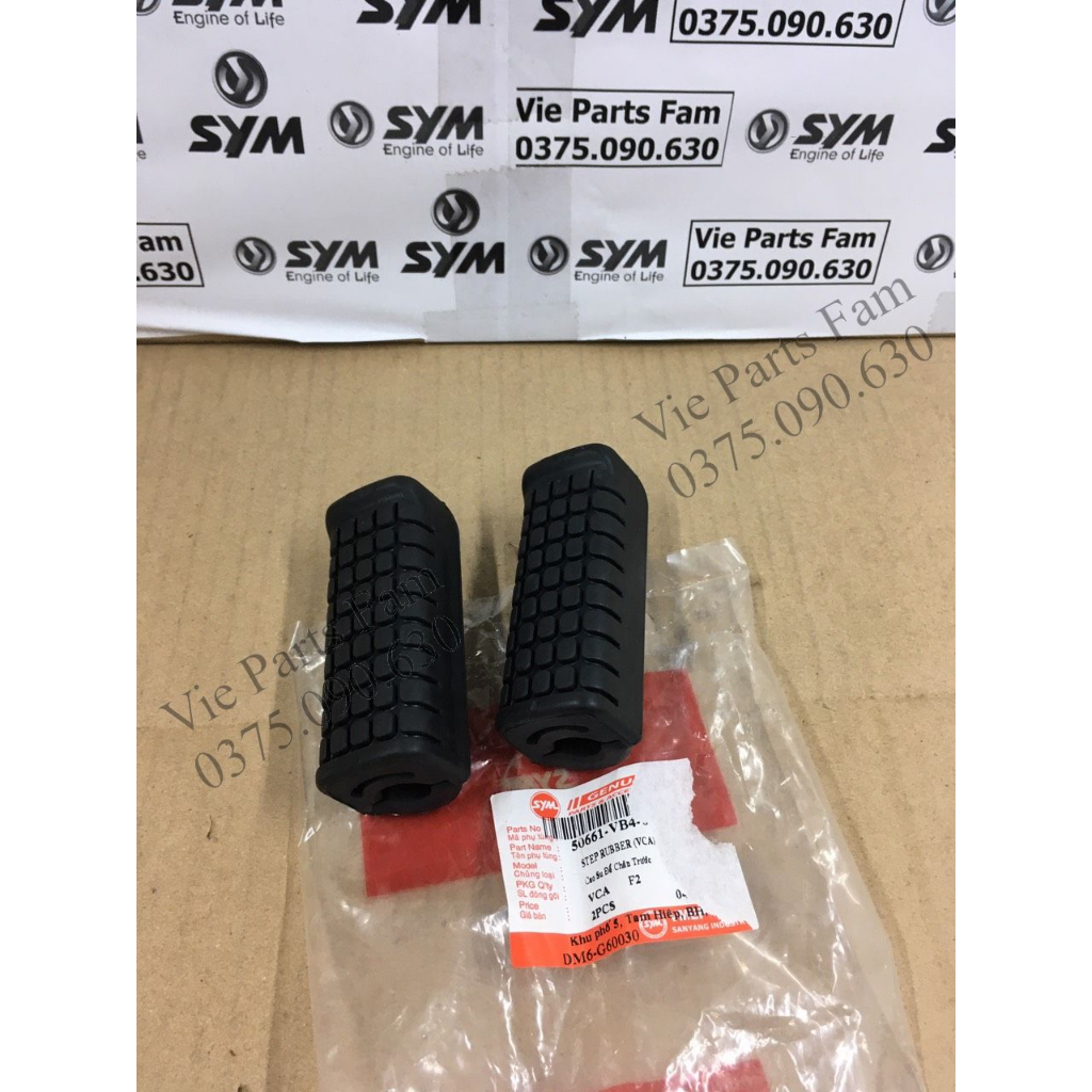 CẶP CAO SU CHÂN TRƯỚC ELEGANT SYM DIN MỚI 100%