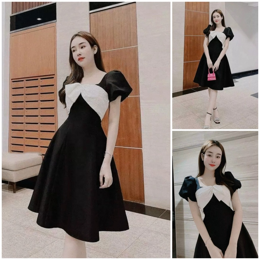 Đầm nữ tiểu thư sang trọng quý phái phù hợp dự tiệc, đi chơi, đi dạo HT thời trang SOPHIA 90