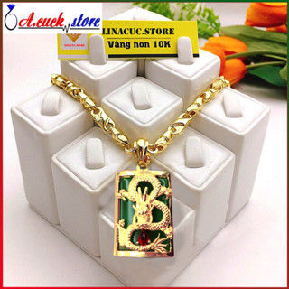 Dây chuyền nam, Vòng cổ trang sức titan mạ vàng. thiết kế tinh xảo phù hợp dự tiệc và đi dạo phố