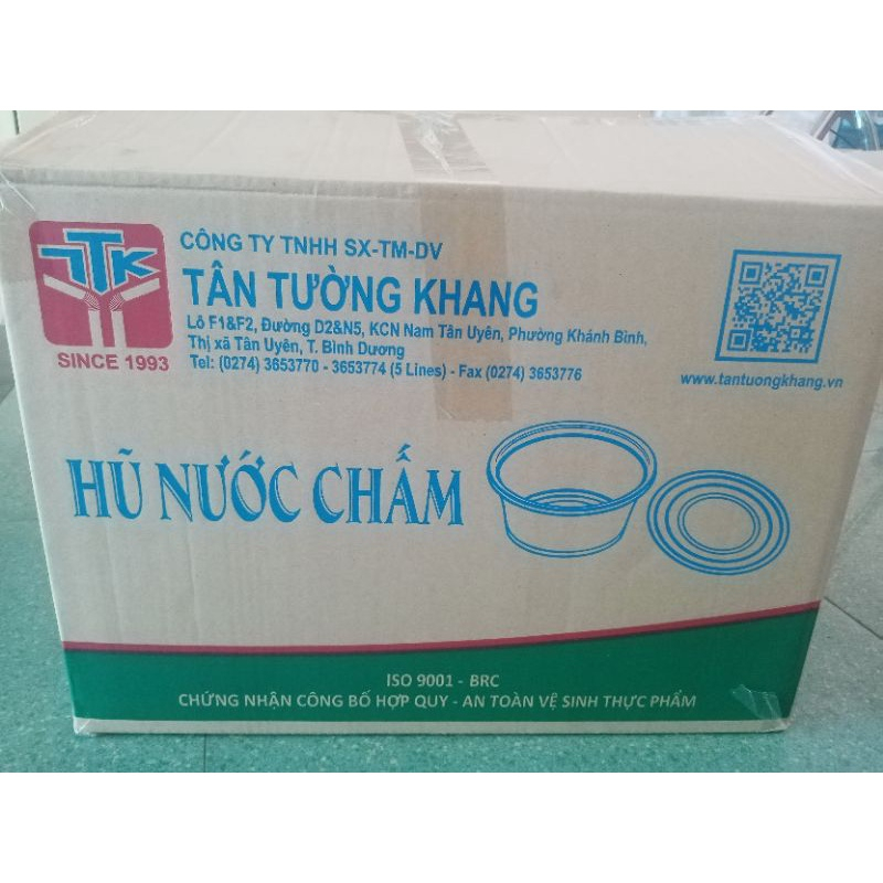 100 Hũ Nhựa PP 2oz - Hũ Đựng Sốt - Hũ Nước Chấm