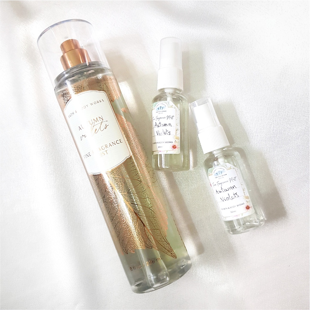 Xịt Thơm Toàn Thân AUTUMN VIOLETS 30ml/50ml/100ml/Fullsize236ml +jɥȽÿ08+