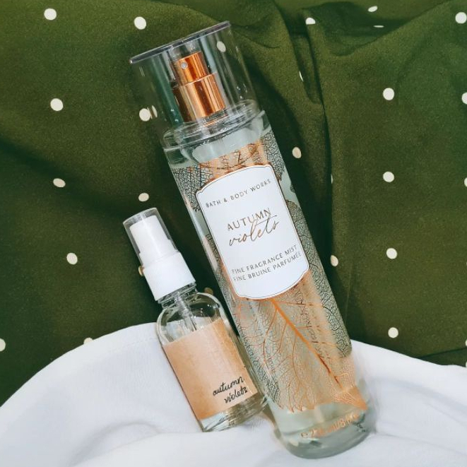 Xịt Thơm Toàn Thân AUTUMN VIOLETS 30ml/50ml/100ml/Fullsize236ml +jɥȽÿ08+