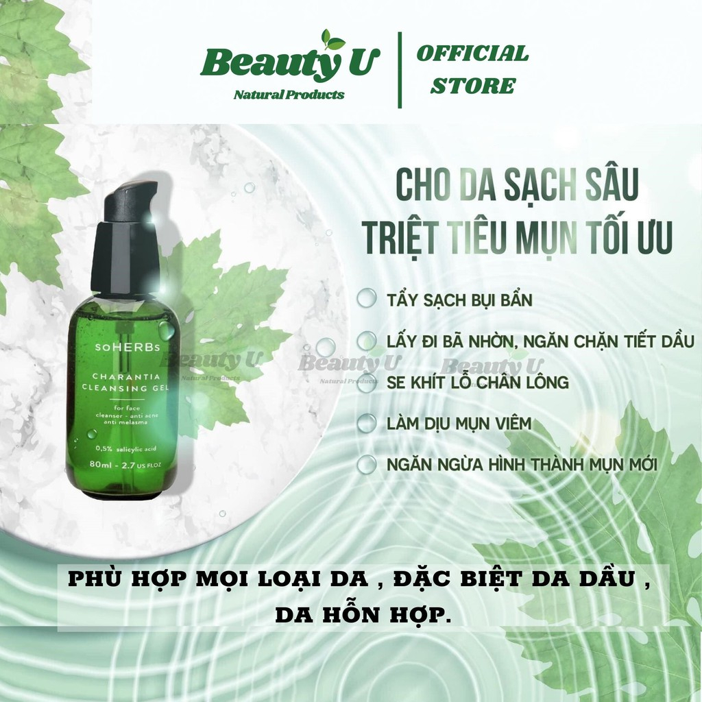 Sữa Rửa Mặt Khổ Qua Soherb 80ml Làm Sạch Da, Hỗ Trợ Giảm Mụn, Mờ Thâm, Dịu Nhẹ Cho Da - Hương Shop