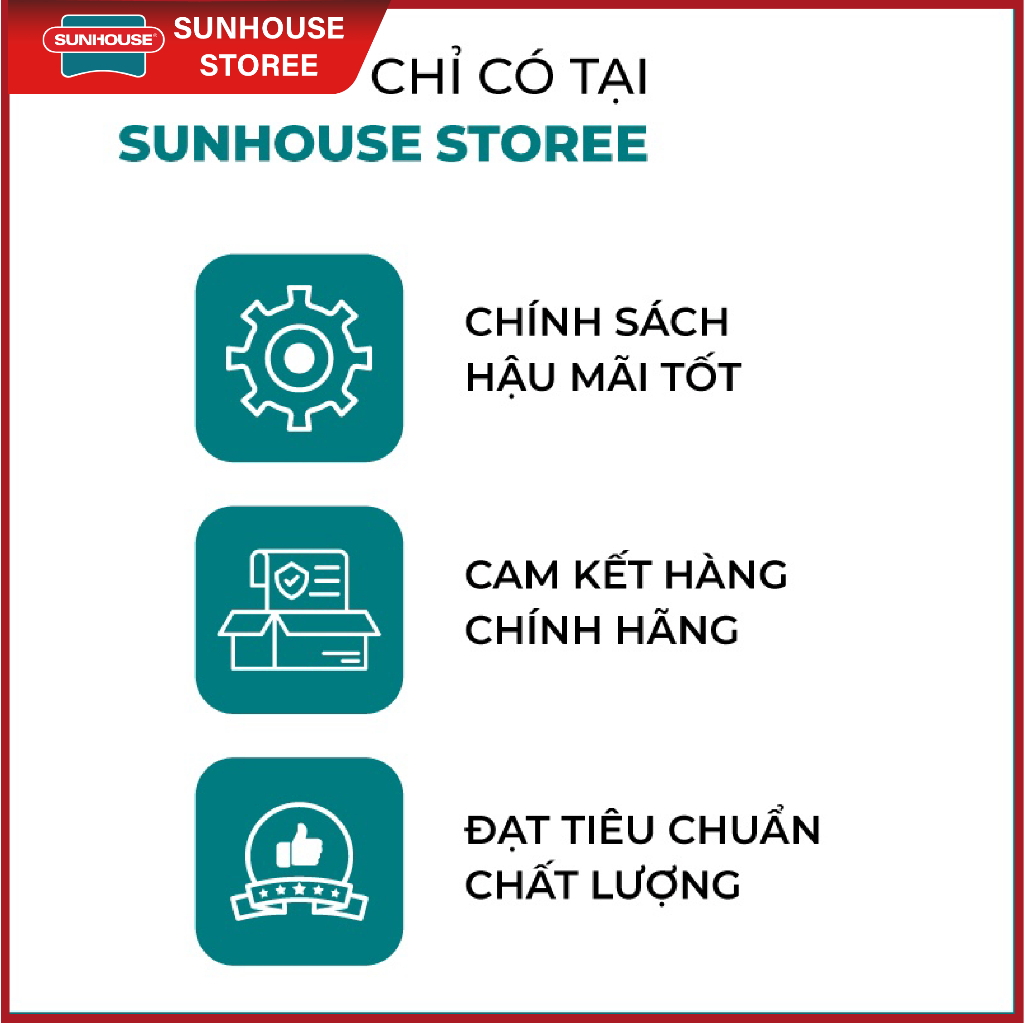 Máy xay sinh tố đa năng Sunhouse SHD5312B/SHD5312G, Công suất 350W, Dung tích 1,5 lít, Bảo hành 12 tháng