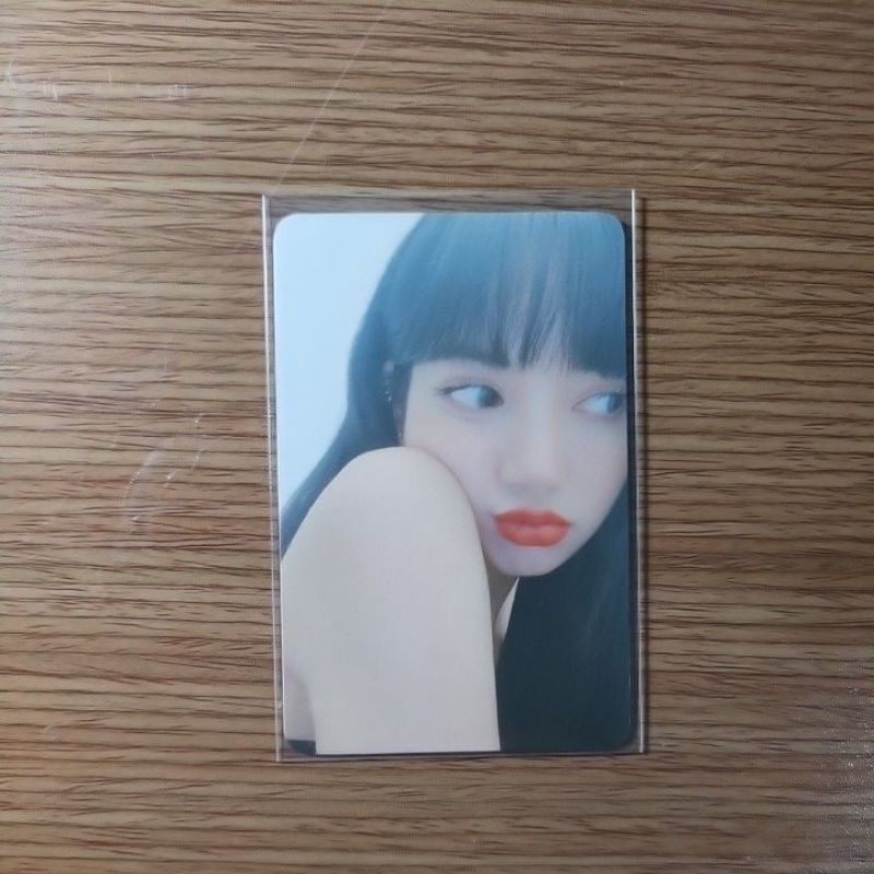 ( Official - Sẵn ) Card Lisa Blackpink The Album