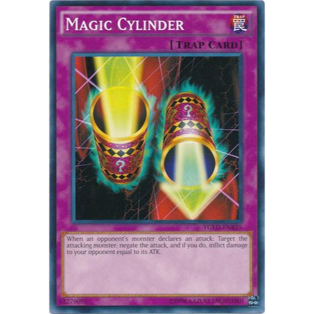 THẺ BÀI YUGIOH PHIÊN BẢN TIẾNG ANH: Magic Cylinder - YGLD-ENB35 - Common Unlimited