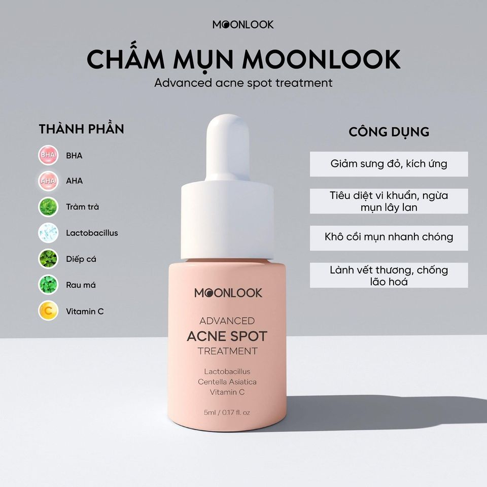 Serum Chấm Mụn Moonlook - 12ml