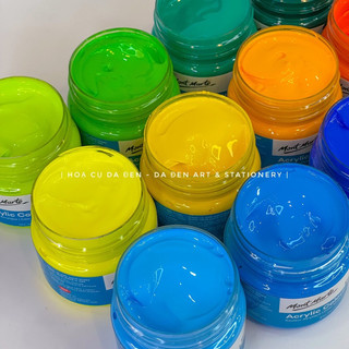 [DA ĐEN] Màu Hủ Acrylic 100ml Mont Marte (New 2023)