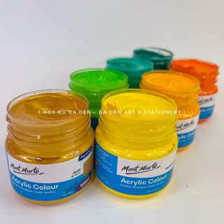 [DA ĐEN] Màu Hủ Acrylic 100ml Mont Marte (New 2023)