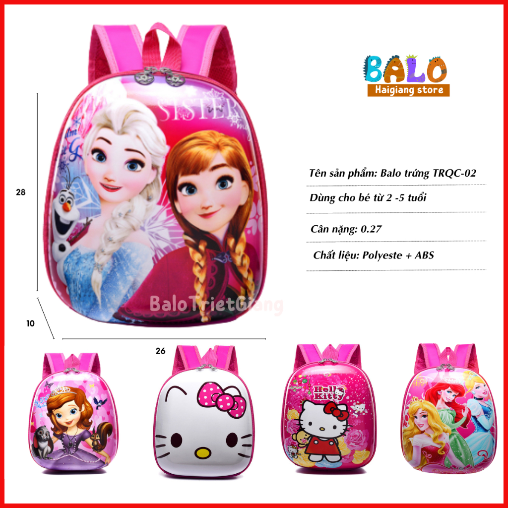 { tuyển sỉ và ctv } BALO TRỨNG HÌNH CÁC CON VẬT NGỘ NGHÍNH ĐÁNG IÊU CHO BÉ TỪ O -6 TUỔI