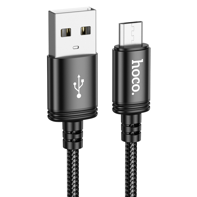 Dây sạc nhanh Micro usb HOCO Cáp bọc dù dùng cho samsung xiaomi loa đài ...vv