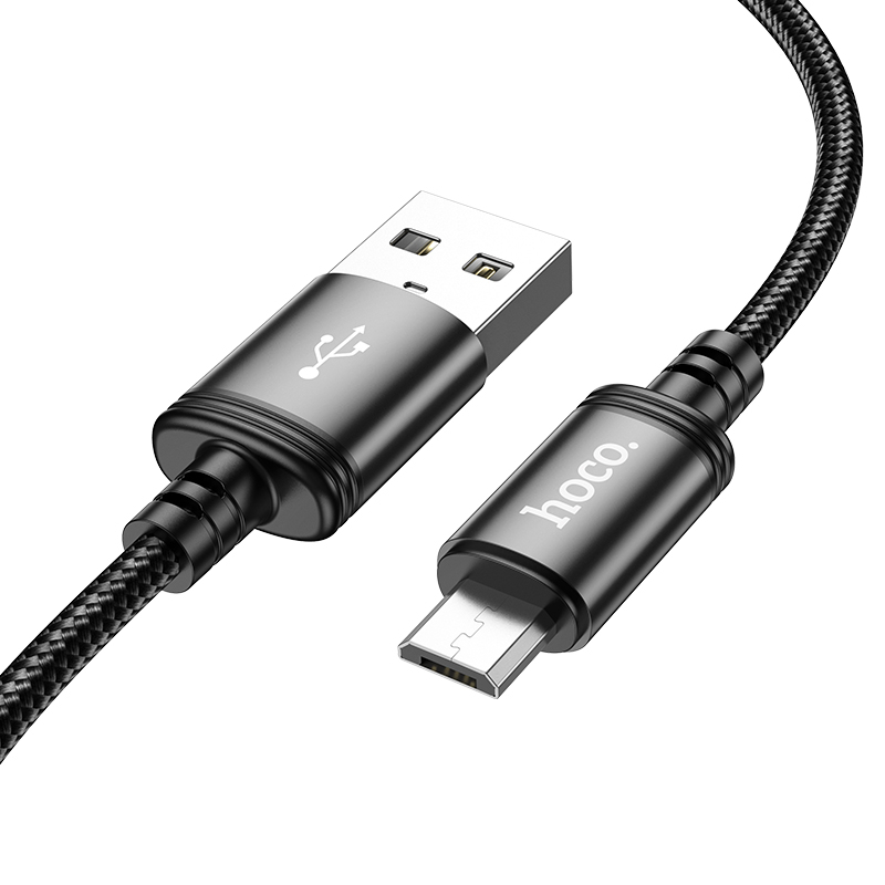 Dây sạc nhanh Micro usb HOCO Cáp bọc dù dùng cho samsung xiaomi loa đài ...vv