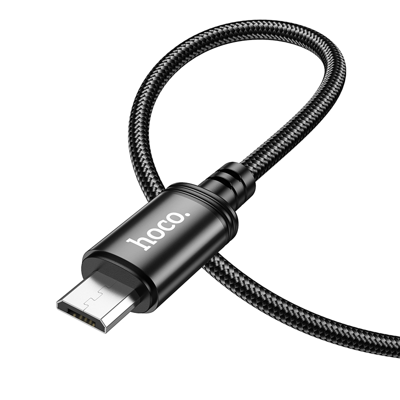 Dây sạc nhanh Micro usb HOCO Cáp bọc dù dùng cho samsung xiaomi loa đài ...vv