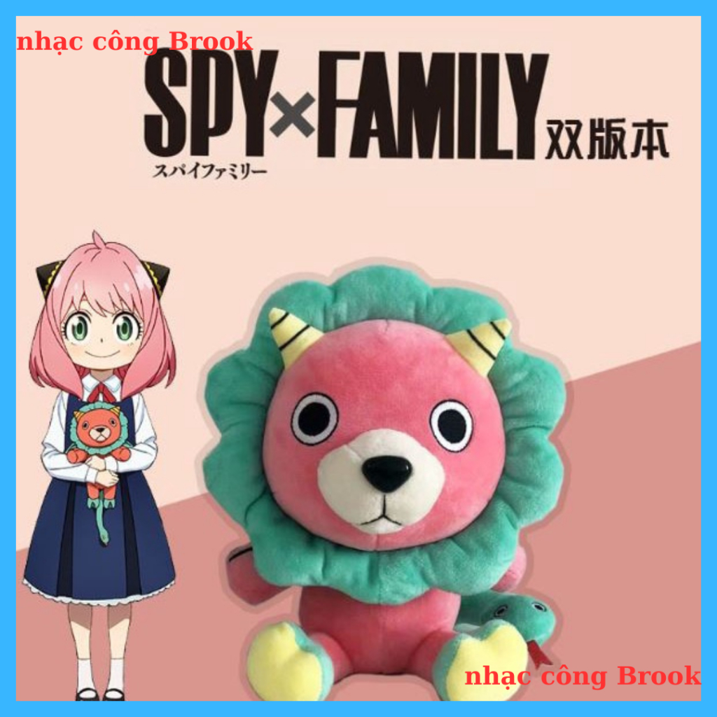 Gấu bông Chimera Anya Spy x Family Anime manga decor gấu nhồi bông xinh xắn dài 22cm