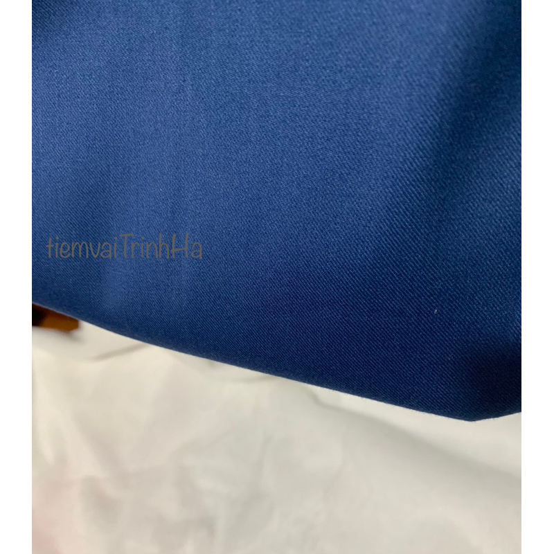 [ 𝐕𝐚̉𝐢 𝐓𝐫𝐢̀𝐧𝐡 𝐇𝐚̀ ] Vải XANH COBAN CAO CẤP chuyên may quần tây - CO DÃN NHẸ - CHẤT ĐẸP ( Hình shop tự chụp )