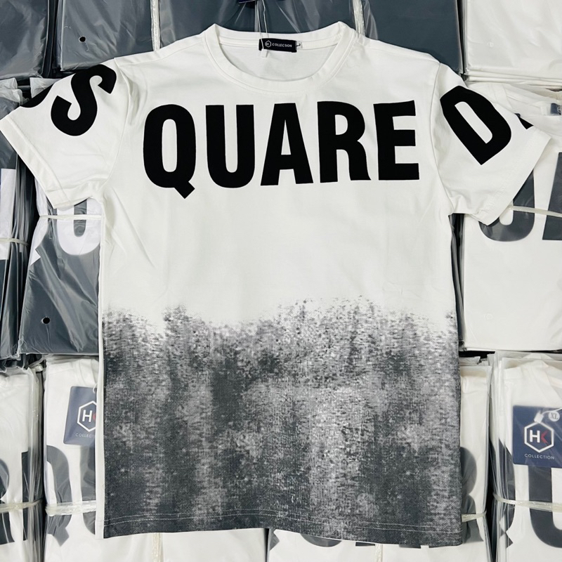 ÁO THUN COTTON IN CHỮ LOANG HỌA TIẾT CTTN