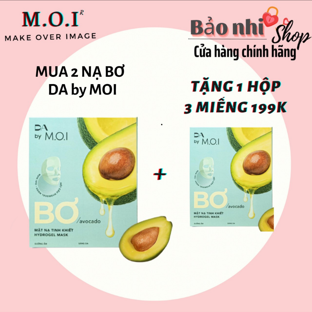 MẶT NẠ BƠ HYDROGEL M.O.I HỒ NGỌC HÀ , CẤP ẨM , TRẮNG SÁNG , PHỤC HỒI DA TỔN THƯƠNG.GIÚP TRẺ HÓA .