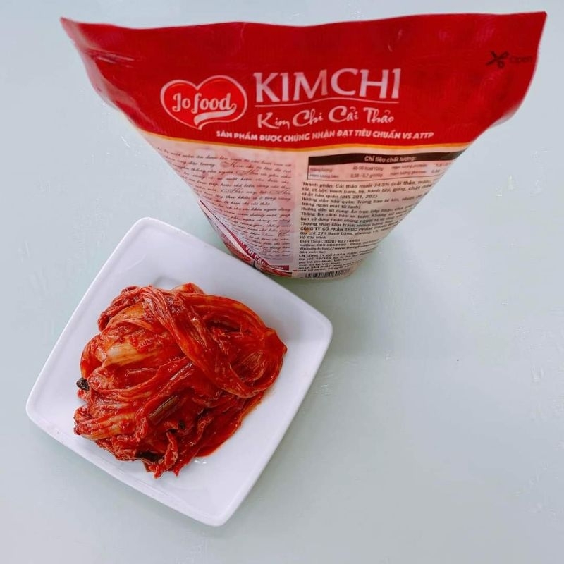 Túi 1kg Kim Chi Cải Thảo HQ Jofood / DNA Kimchi