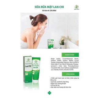 Sữa rửa mặt Lan Chi