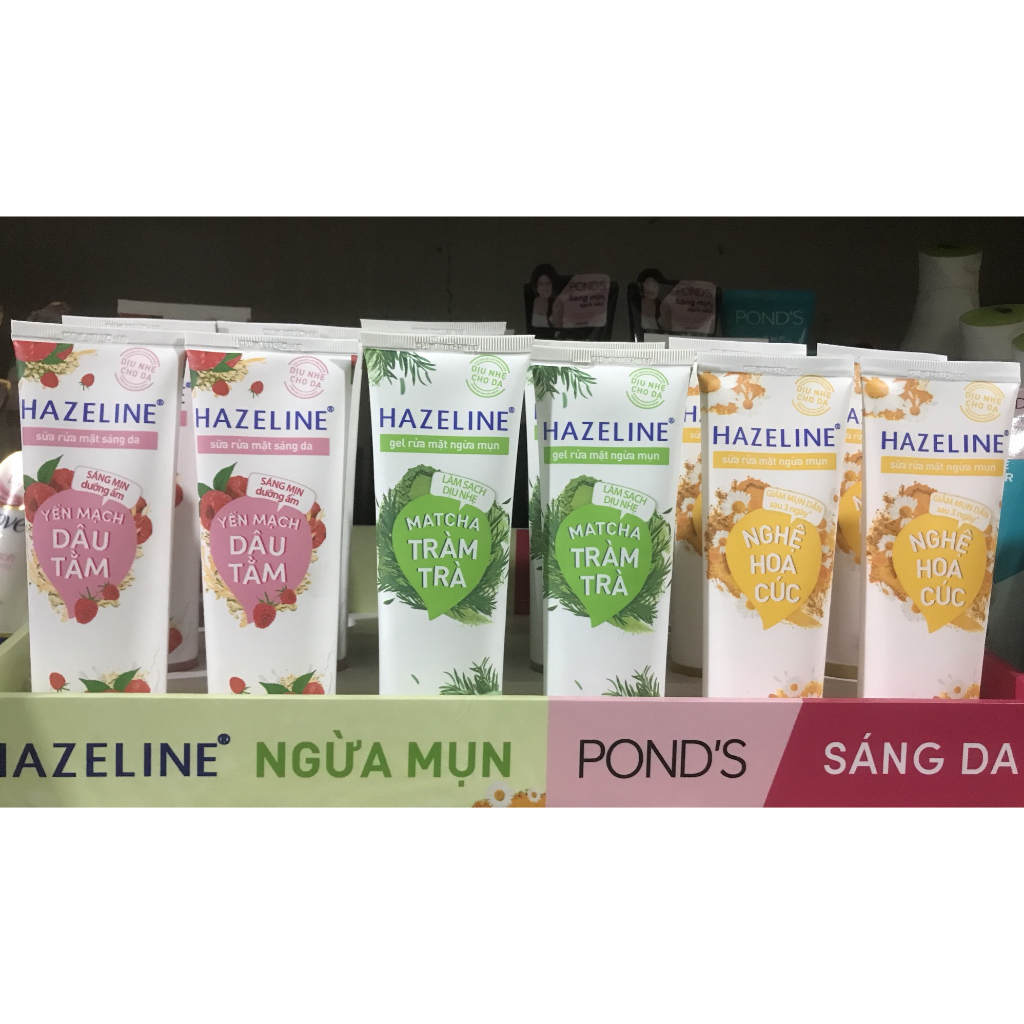 Sữa rửa mặt Hazeline 100g