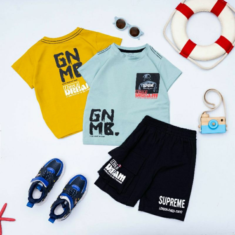 {25-38kg} Bộ hè bé trai cộc tay hiphop size đại (Hàng cotton chính phẩm) LINK 1