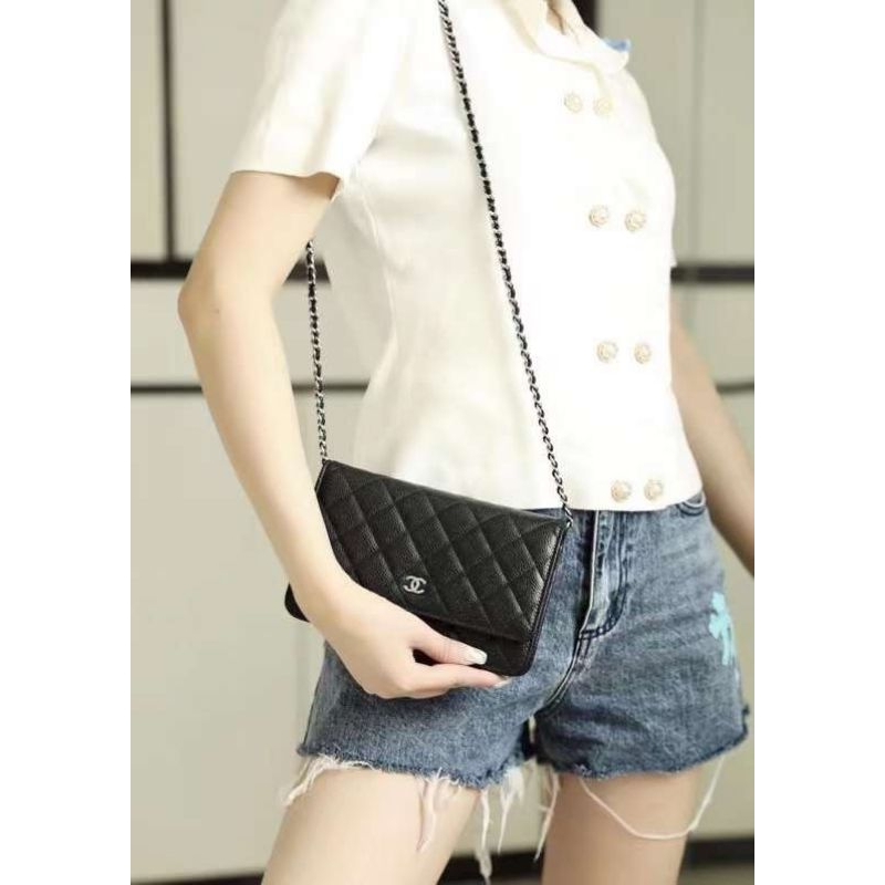 Túi xách nữ C.N woc hàng chuẩn cực nét sz20cm(tag vàng&amp;tag bạc) fullbox vip nam châm xịn sò