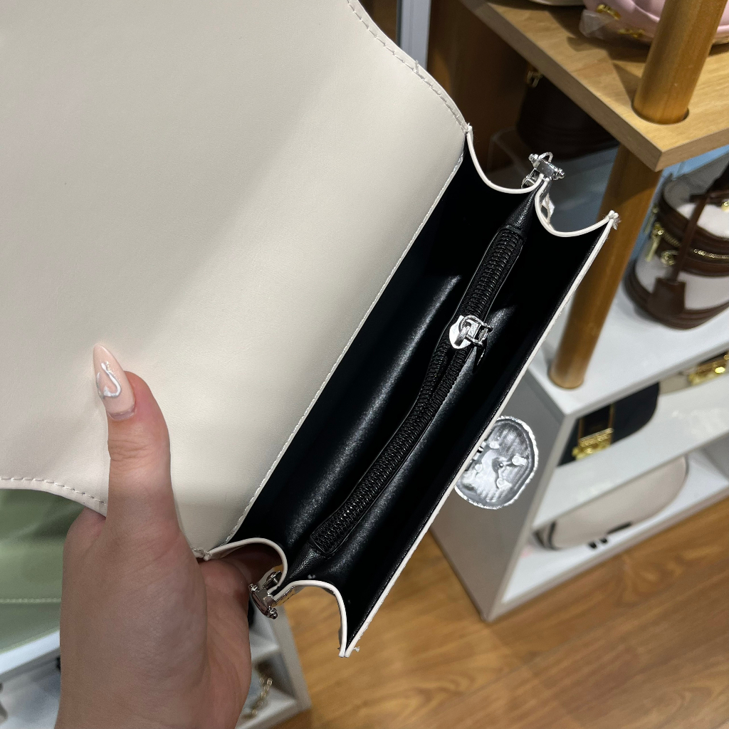 Túi đeo chéo, đeo vai xếp li nổi - Hàng loại 1 - HD254 23x14x8 cm